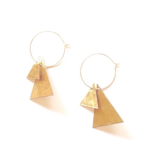 brass wire hoop sankaku