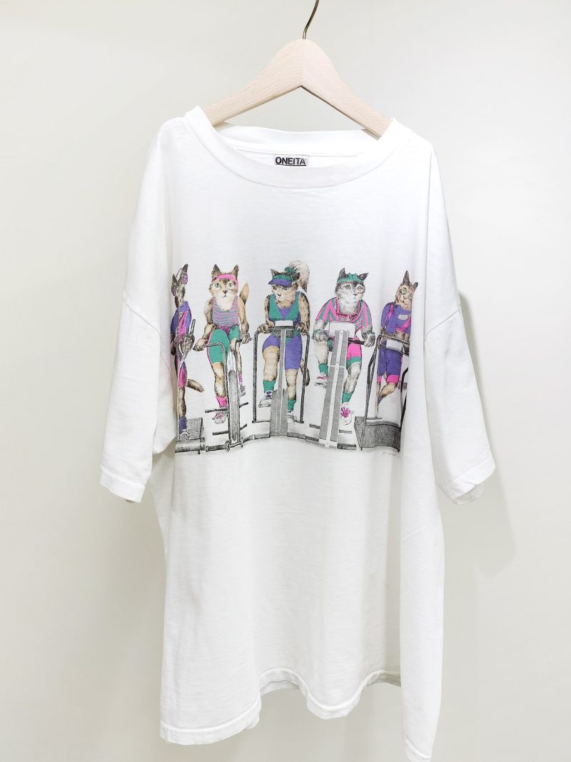 80'sプリントT madeimUSA