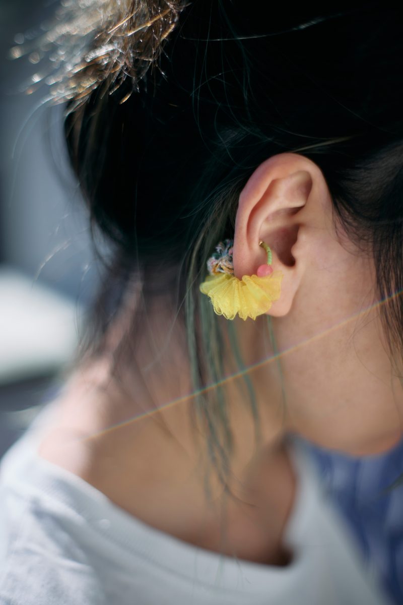 オーガンジーイヤカフ 4,730円